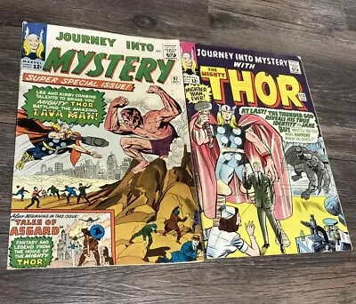 Buy Journey Into Mystery Thor 97 And 113 Marvel Comics 1963 VG/FN • 159.90£