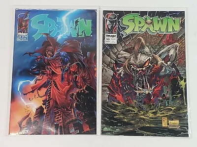 Buy Spawn 25 33 Image Comics 2 Book Lot Todd McFarlane 1st App Tremor VF/NM 1994 /95 • 15.80£