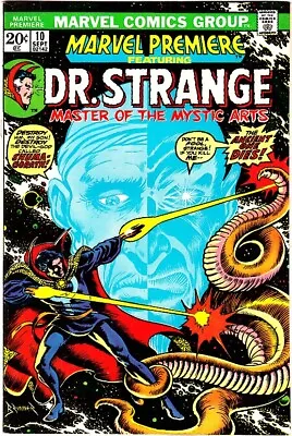 Buy MARVEL PREMIERE #10 Signed Steve Englehart Doctor Strange 1973 1st Shuma-Gorath • 119.92£