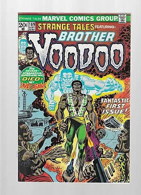 Buy Strange Tales 169 NM- Brother Voodoo Origin Daniel Drumm Jericho 1st Story 2nd A • 1,501.36£