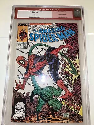 Buy Amazing Spider-Man #318 CGC 9.6 McFarlane Art White Pages Scorpion Appearance • 79.43£