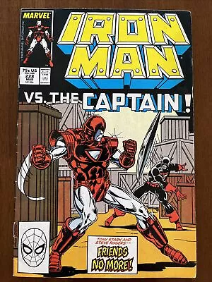 Buy Iron Man #228 Marvel Comics 1988 FN/VF • 11.88£