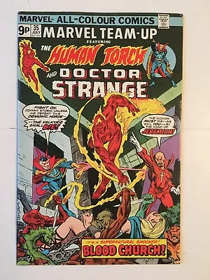 Buy Marvel Team-Up #35 VFN- (7.5) MARVEL ( Vol 1 1975) Human Torch, Doctor Strange • 10£