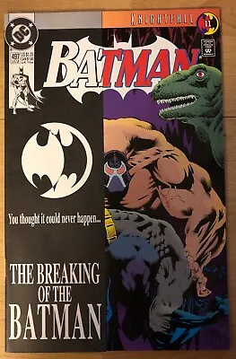 Buy Batman Comic #497 Breaks Back, Bain App., Moench Story, Aparo Art, High Grade! • 76.32£