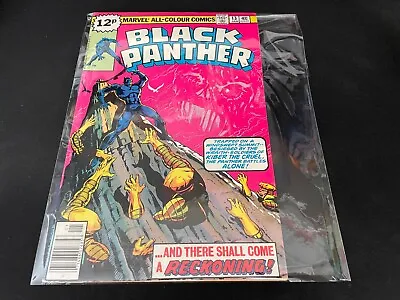 Buy Black Panther #3 Marvel Comics Jan 1979 FN  And There Shall Come A Reckoning  • 4.24£