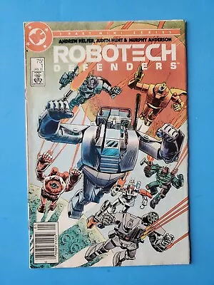 Buy Robotech Defenders #1 - 80's TV, Revell Macross Mecha - Newsstand DC Comics 1985 • 4.79£