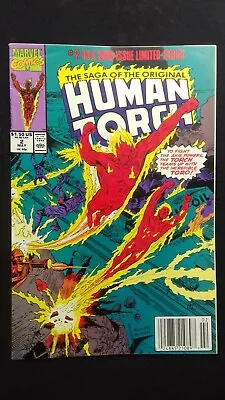 Buy Saga Of The Original HUMAN TORCH  #2  (of 4)  Marvel, 1990   VFn+ (8.5) • 3.99£