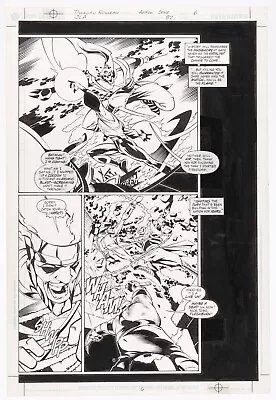 Buy JLA JUSTICE LEAGUE #82 Page 6 Original Art By DUNCAN ROULEAU And AARON SOWD 2003 • 146.26£
