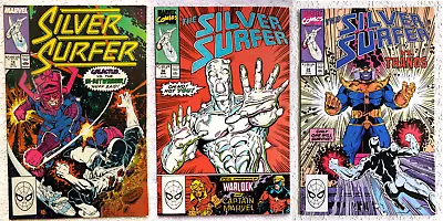 Buy Lot Of 3: Silver Surfer Vol 3 #18, #36 ,#38  (1988) Marvel Comics • 2.29£