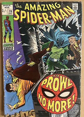 Buy The Amazing Spider-man #79 2nd Prowler Appearance Pence Variant Buscema Artwork • 39.99£