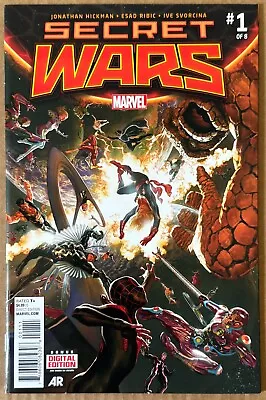 Buy Secret Wars #1 - Cover A - First Print - Marvel Comics 2015 • 7.95£