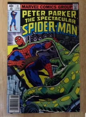 Buy Spectacular Spiderman #31 1979 Glossy Vf--  Carrion,white Tiger,spider Ameoba • 8.39£