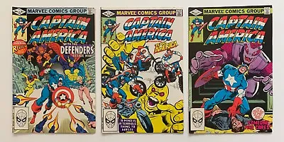 Buy Captain America #268, 269 & 270 Bronze Age Comics (Marvel 1982) 3 X FN / FN+ • 11.21£