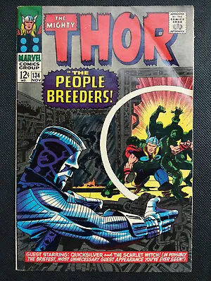 Buy Thor #134 (1966) 1st Appearance Of Man-Beast & The High Evolutionary • 63.96£