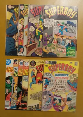 Buy Superboy Lot Of 10 Issues #140 141 147 151 165 176 201 203 216 228 DC Comics • 24.09£