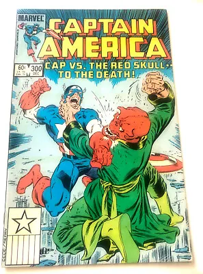 Buy CAPTAIN AMERICA # 300 ( DEATH  Of The RED SKULL, FALCON & NOMAD Apps. 1984) • 9.95£