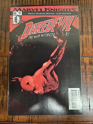Buy Marvel Knights Daredevil #58 Main Cover, Marvel NM • 11.87£
