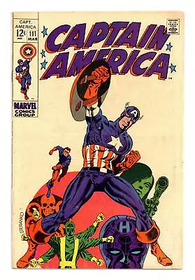 Buy Captain America #111 GD/VG 3.0 1969 • 38.57£