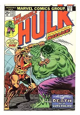 Buy Incredible Hulk #177 VG/FN 5.0 1974 • 20.47£