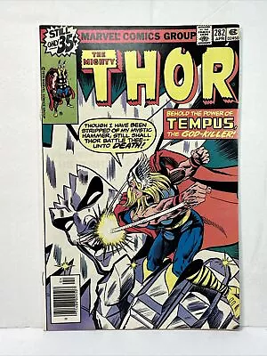 Buy The Mighty Thor #282  1st App.of Time Keepers / Time Twisters VF/NM 9.0 Marvel • 7.19£