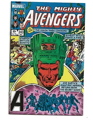 Buy The Avengers #243 (1984) High Grade NM- 9.2 • 7.22£
