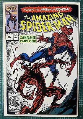 Buy The Amazing Spider-man Issue #361 **high Grade 1st Full App Carnage* • 300£