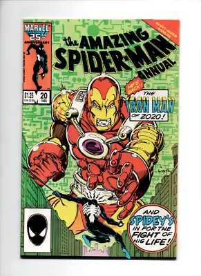 Buy Amazing Spider-man Annual #20 Vf/nm 9.0 (1986) 1st App/origin Arno Stark • 5.53£