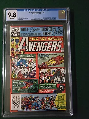 Buy Avengers Annual #10 CGC 9.8 White Pages. 1st Appearance Of Rogue 1981 Marvel • 592.17£