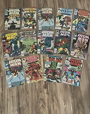 Buy Iron Man Lot Of 14 Comics,131, 263 , 270 , 240,229,153, 245,237 & More! • 56.04£
