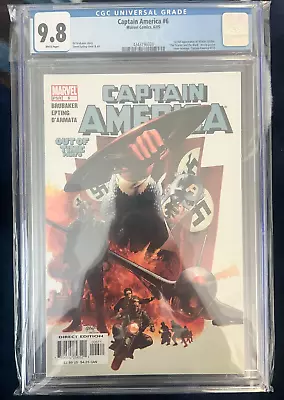 Buy Captain America #6 | 1st Full Appearance Of Winter Soldier - CGC 9.8 | • 142.31£