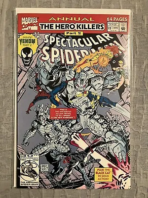 Buy Spectacular Spider-man Annual #12 (marvel 1992) Venom 🔑 New Warriors 🔥 Nice! • 2.39£