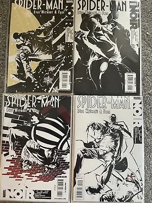Buy Spider-Man Noir : Eyes Without A Face 1-4 (2010) All Variants Nm And Bagged ! • 230£