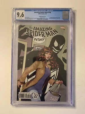 Buy The Amazing Spider-Man #798 - Jun 2018 - Vol.4 - CGC 9.6 - Variant - Minor Key • 33.60£