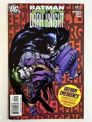 Buy Batman Legends Of The Dark Knight #200 | VF/NM | Joker | DC • 3.97£