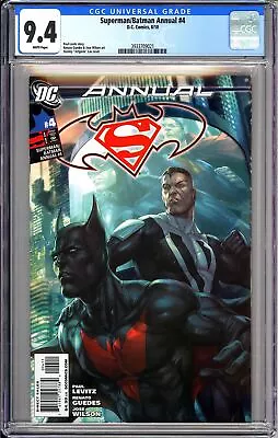 Buy Superman/Batman Annual #4 CGC 9.4 2010 3933709021 Batman Beyond In DCU • 94.60£