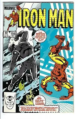 Buy IRON MAN #194 NM 1985 1st Appearance Scourge & Alice Nugent :) • 7.11£