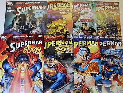 Buy Superman 8 Issue Set #215-#222 Dc Comics 2005 • 19.29£