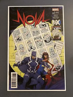 Buy NOVA #1 ICX VARIANT COVER ART BY KHOI PHAM Inhumans Vs Xmen Marvel Bag Board • 12.03£