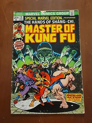 Buy Marvel Comics 1973, Special Marvel Edition #15, The Hands Of Shang-Chi GD/VG 3.0 • 86.73£