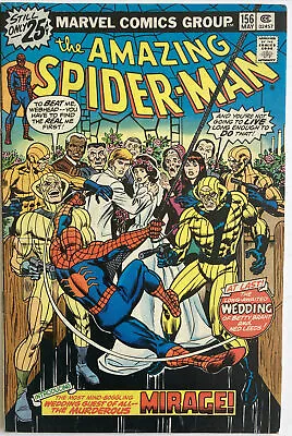 Buy Amazing Spider-Man 156 May 1976 1st Appearance Of Mirage Wedding Of Ned Leeds • 29.99£