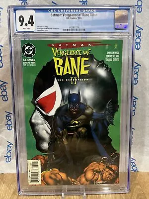 Buy Batman: Vengeance Of Bane II #nn (1995) CGC Graded 9.4 Glenn Fabry  DC Comic • 35.94£