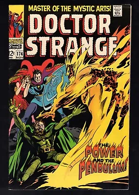 Buy Doctor Strange #174 1st Sons Of Satannish -Deep Gloss, White VF/NM Or Nicer 1968 • 67.19£