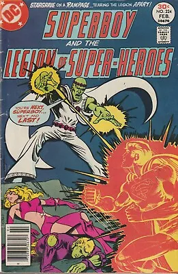 Buy Dc Comics Superboy #224 (1977) 1st Print Vg • 6.95£