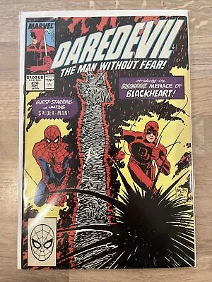 Buy Marvel Comics Daredevil #270 1989 1st Appearance Black Heart Key • 19.99£