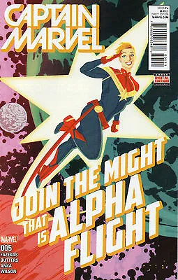 Buy Captain Marvel #5 (NM)`16 Fazekas/ Butters/ Anka • 3.95£