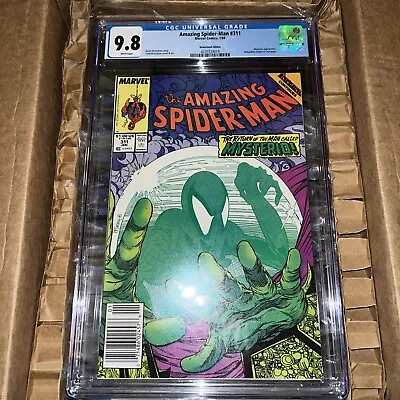 Buy Amazing Spider-Man #311 CGC 9.8 White Pages Newsstand UPC McFarlane • 479.67£