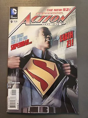 Buy Action Comics #9 2012 New 52 1st Appearance Calvin Ellis Superman DC Comics • 11.85£