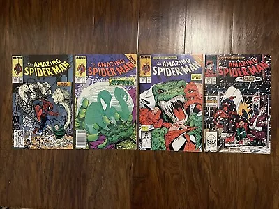 Buy Amazing Spider-Man Comics Lot Of 4 Todd McFarlane 303,311,313,314 • 39.98£