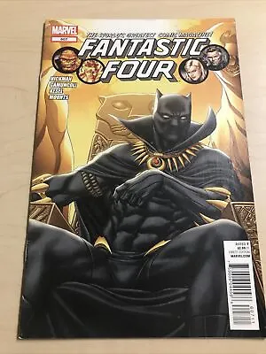 Buy FANTASTIC FOUR #607 (8.0-8.5) Hickman/1st Print BLACK PANTHER 2012 Marvel Comics • 16.08£