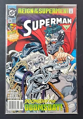 Buy DC Comics Reign Of The Superman Doomsday For Doomsday #78 June 1993~NM~Free Ship • 10.35£